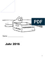 Wiederholungsheft 4. Klasse