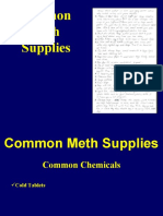 Dokumen - Tips - Common Meth Supplies Common Meth Supplies Common Chemicals Cold Tablets