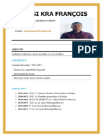 CV de Kouassi Kra Francois Xavier PDF