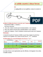 Cours 5 - Equilibre D'un Corps Solide Soumis À Deux Forces