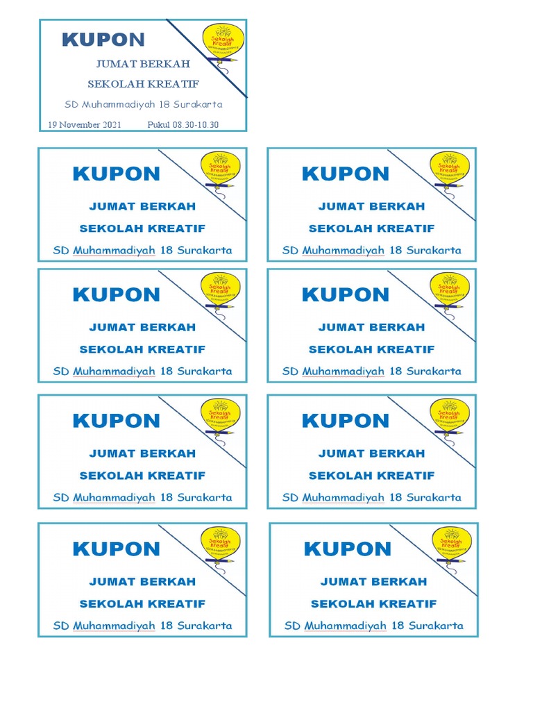 KUPON | PDF