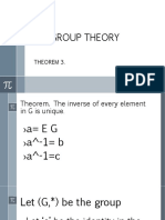 Group Theory