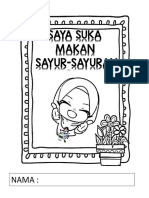 TEMA SAYURAN Prasekolah Aras Tinggi