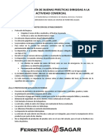 Protocolo y Guía de Buenas Prácticas Dirigidas A La Actividad Comercial PDF