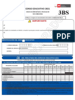 Cedula 3BS-Censo Educativo 2021