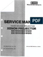 EIKI EX6100 9100 Servicemanual PDF