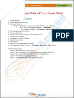 Oracle Iprocurement Setup and Process Training Manual