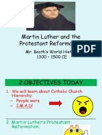 Martin Luther and The Protestant Reformation Powerpoint