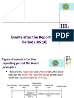 Ias 10 Events After Reporting Period