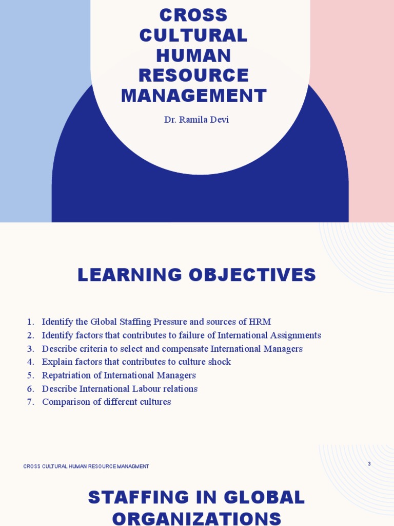Cross Cultural Human Resource Management | PDF | Human Resources ...