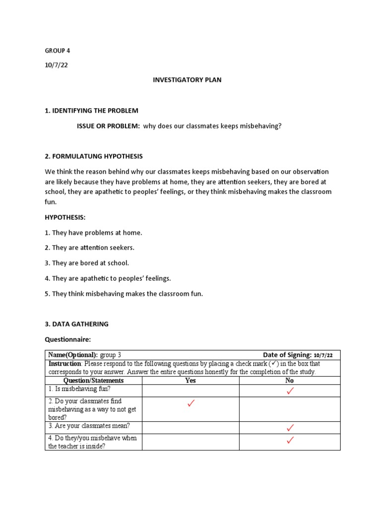 classmate-misbehavior-an-investigatory-project-analyzing-potential