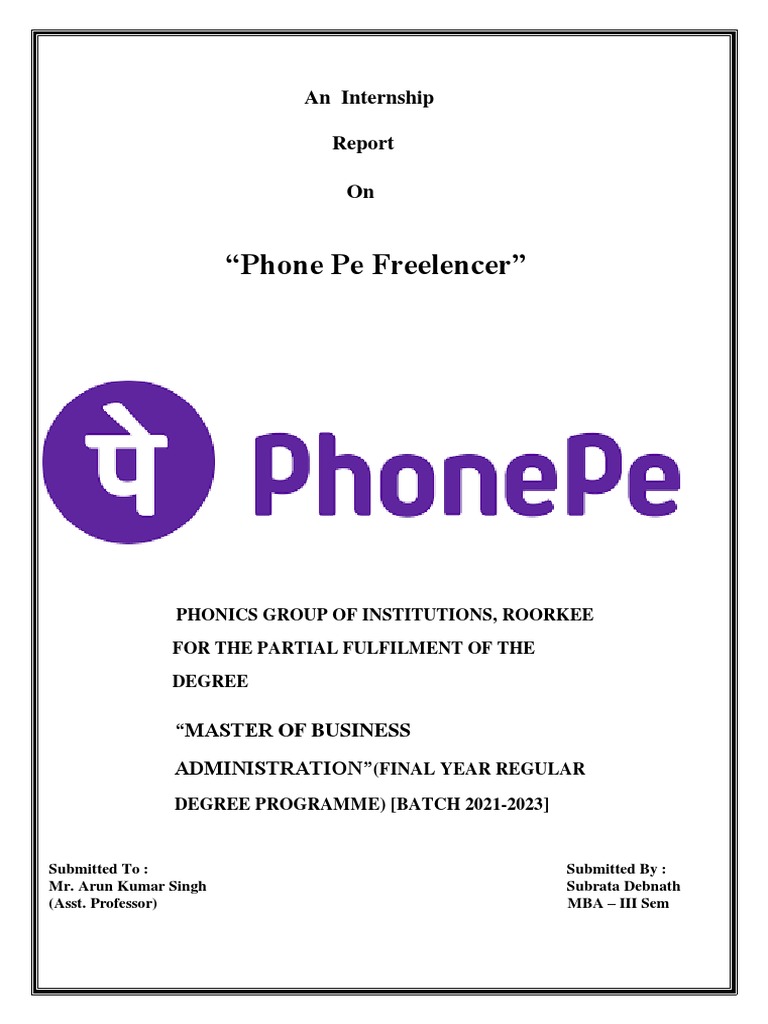 An Internship Report PDF | Download Free PDF | Banking Technology ...