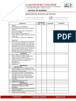 Checklist Administering An Intramuscular Injection