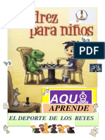 Afiche para Clases de Ajedrez Multiuso PDF