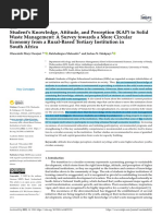 ARTICLE 5 Students Knowledge Attitude and Perception KAP To Solid Waste Management A Survey Towards A More Circular Economy