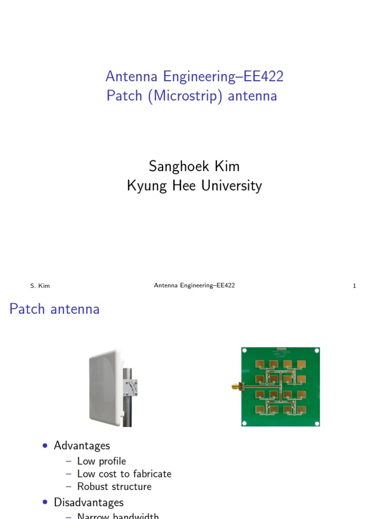 AELec14Patch Antenna PDF
