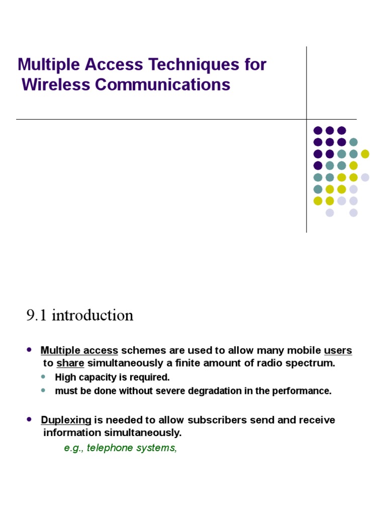 multiple-access-techniques-chapter-4-download-free-pdf-channel