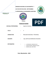 Trabajo Por Presentar de Violencia Familiar en El Perú PDF FFFF