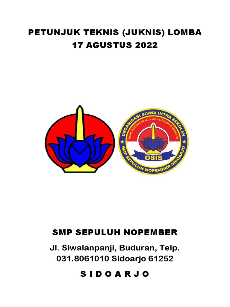 Juknis Lomba 17 Agustus 2022 PDF