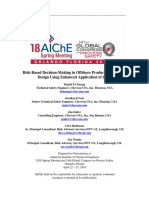 Risk-Based Decision-Making in Offshore Production Facilities Design Using Enhanced Application of QRA