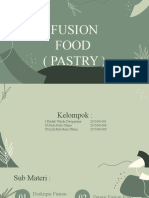 Fusion Food Pastry KLP 6