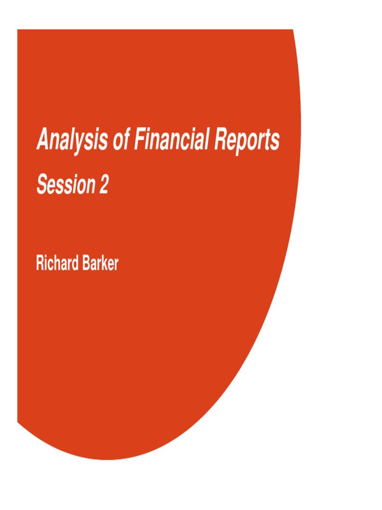 Analysis Of Financial Institutions Cfa Level 2