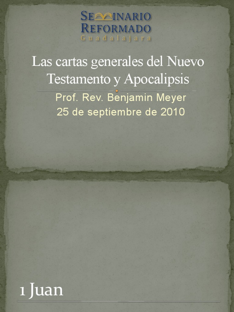 quien escribió 1 2 y 3 de juan