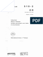 Uic 510-2 or 1978 Trailing Stock Wheels and Wheelsetsconditions - Concerningthe Use of Wheels of Various Diameters