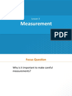 Module 1 - Lesson - 3 - Measurement