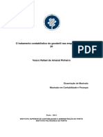 Análise do tratamento contabilístico do goodwill nas empresas do PSI-20