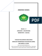 Cover Absensi Siswa