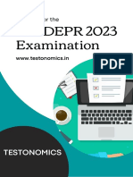 Prepare for RBI DEPR 2023 Exam with Testonomics
