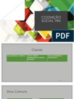 Cognição Social - Fim