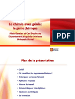 Profession GCH La Chimie Avec Genie 150209 PDF