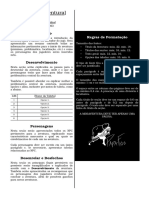 Regras de Formatação e Exemplo