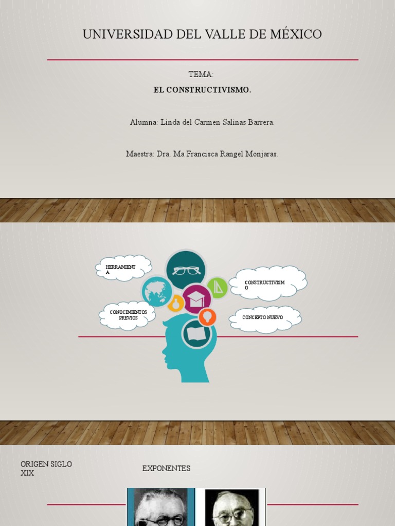 Constructivismo | PDF | Aprendizaje | Constructivismo (filosofía de la ...