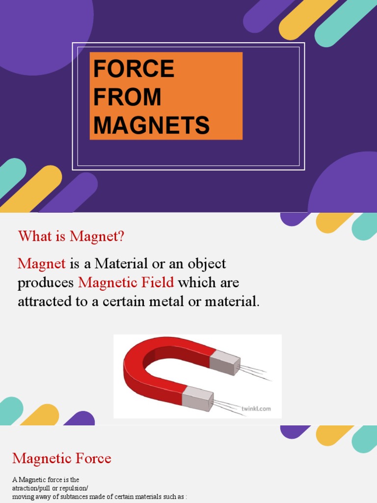 Understanding Magnetism and Forces | PDF | Magnet | Magnetism