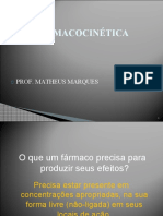 Farmacocinética: Prof. Matheus Marques