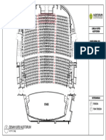 DENAH KURSI AUDITORIUM 100% + Blocked Row