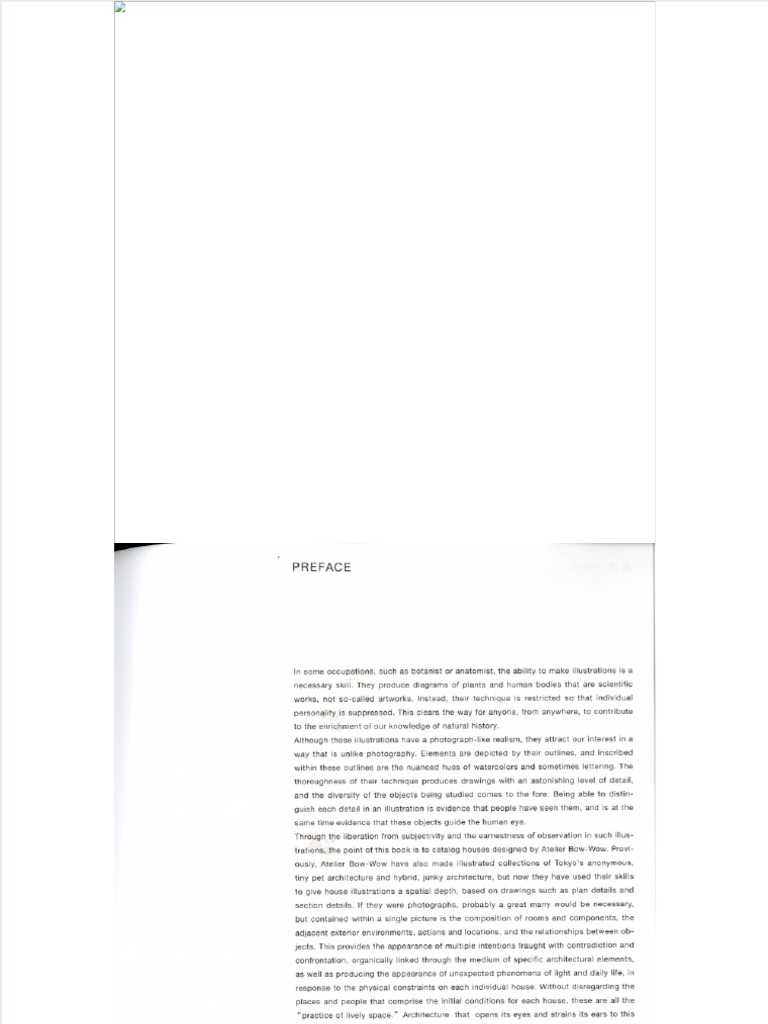 Graphic Anatomy Atelier Bow Wow PDF Tokyo Design