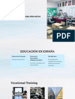 Unidad 25. Estructura Del Sistema Educativo en España