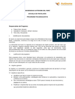 Programa Psicoeducativo Grupo 5 PDF