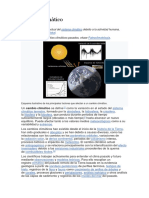 Cambio Climático