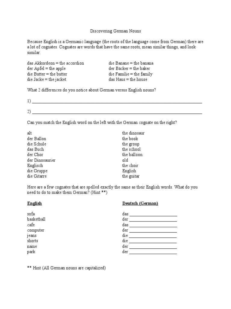 Discovering German Nouns Error Correction and Scaffolding Techniques