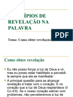 Princípios de Revelação Na Palavra - Aula 11