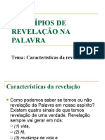 Princípios de Revelação Na Palavra - Aula 10