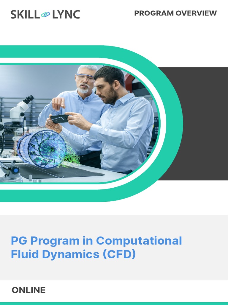 PG Program in Computational Fluid Dynamics | PDF | Computational Fluid ...