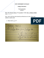 FLORECE (Final-Examination-ON-CALCULUS-2)