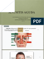 Sinusitis aguda: causas, síntomas y tratamiento