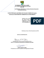 Caracterização Anatômica de Folhas